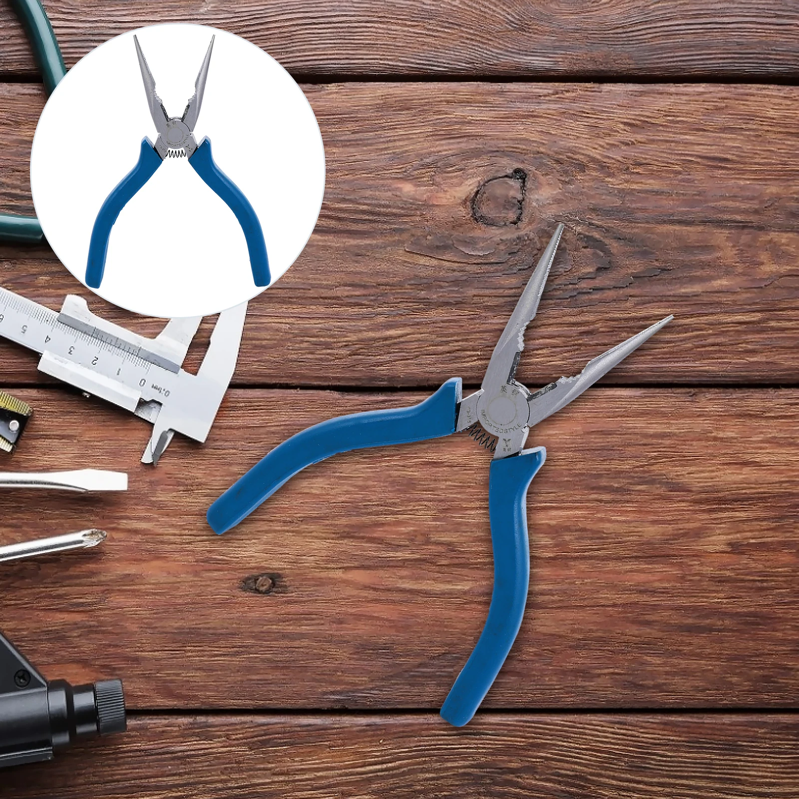 

Long Nose Pliers Precision Tool Wire Cutter Stripping Electrician Repair Hand Tools Multi-Function Durable