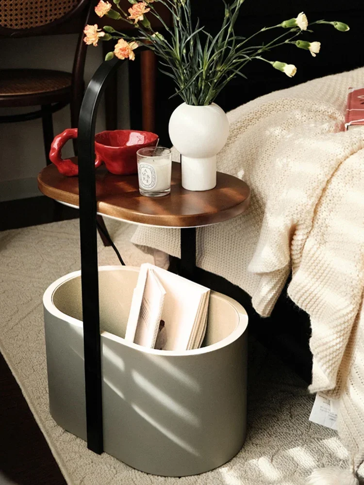 

Living room floor lamp, bedside lamp, coffee table, storage, edge table, atmosphere, cream style rechargeable night lamp