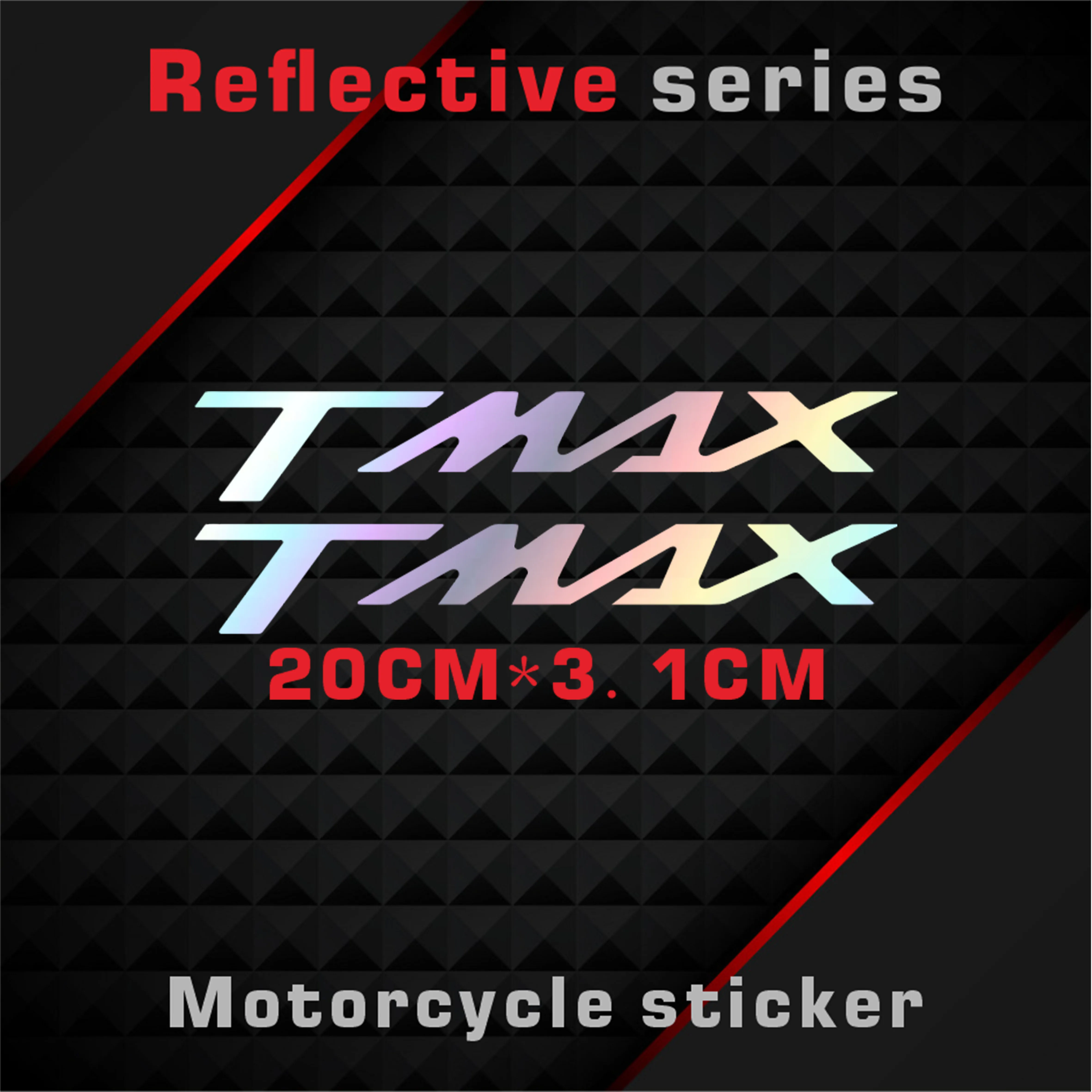 Motorcycle Decals Stickers Emblem Badge Raised Tank Wheel Logo For  TMAX 500/530/560 TMAX500 TMAX530 T-MAX 500/530/560