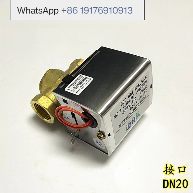 Electric Valve Actuator for Central Air Conditioning Two-Way Regulation Solenoid Valve DN20/6 Fan Coil System