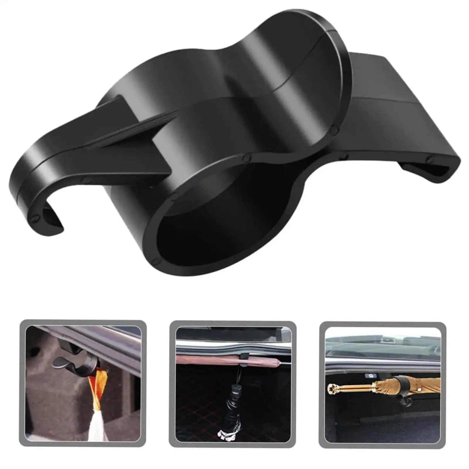 Universal Car Umbrella Holder Car Trunk Hook Umbrella Mount Plant Towel Hook Auto Accessories Internal Storage Organizer Holders