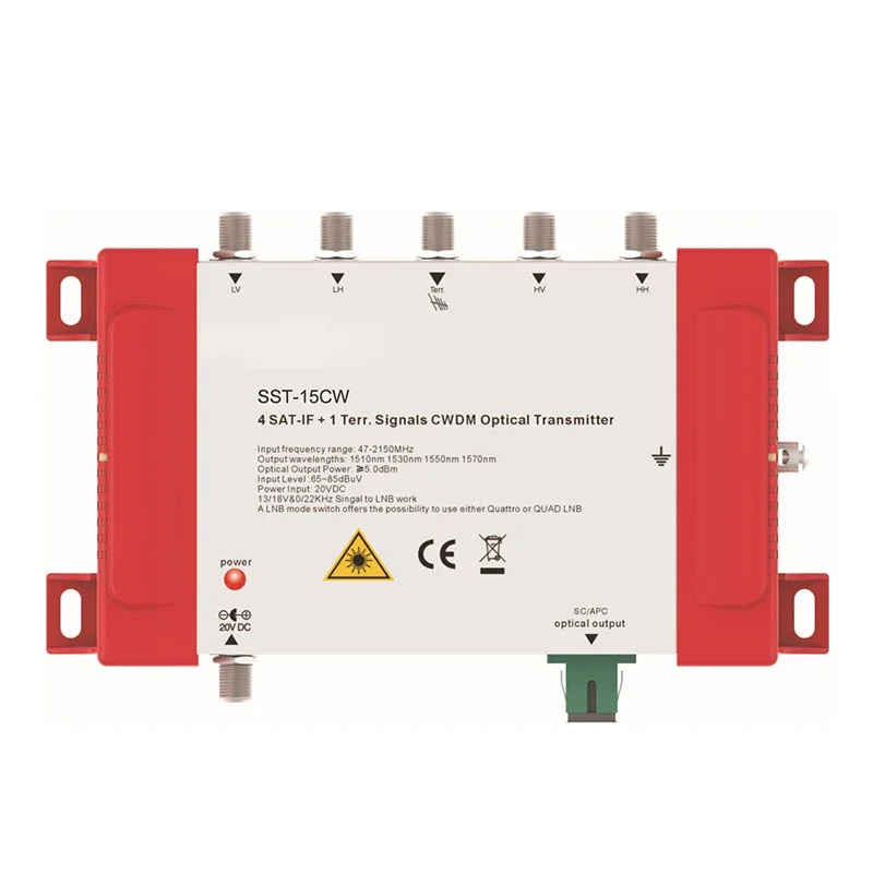 

SST-15CW Satellite Optical Transmitter 1550nm