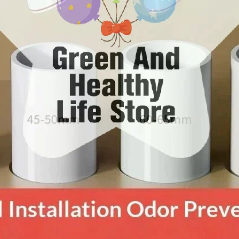 

Silicone Bathroom Sewer Seal Ring Kitchen Sink Sewer Pipe Plug Washing Machine Anti-odor Leakage Floor Drain Seal Connector Plug