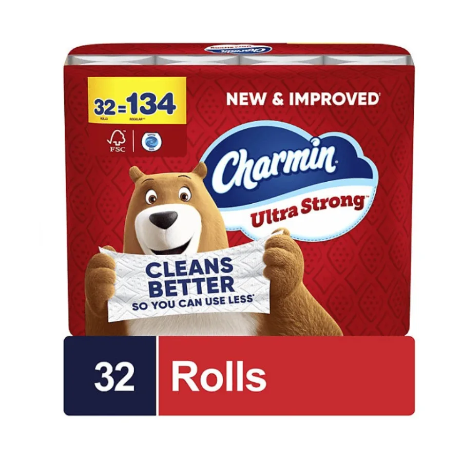 

Charmin Ultra Strong 2Ply Toilet Paper 32 rolls 231 sheets roll