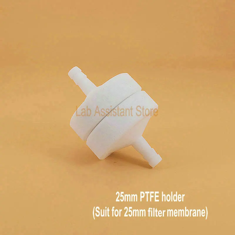 Imagem -04 - Terno do Suporte do Filtro de Ptfe para o Cloreto de Hidrogênio Membrana de Ptfe Opcional Laboratório 25 mm 40 mm 47 mm 1pc