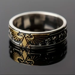 Fashion Leader Jewelry Punk Couple Open Rings Retro Hip-hop Personality Adjustable Finger Ring for Men Women Lovers Jewelry Gift