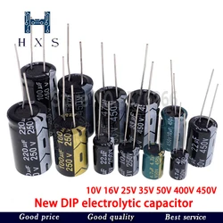 aluminum electrolytic capacitor  10V 16V 25V 35V 470UF 100UF 220UF 330UF 470UF 680UF 1000UF 47UF 1500UF 10UF 22UF 0.47UF 82UF