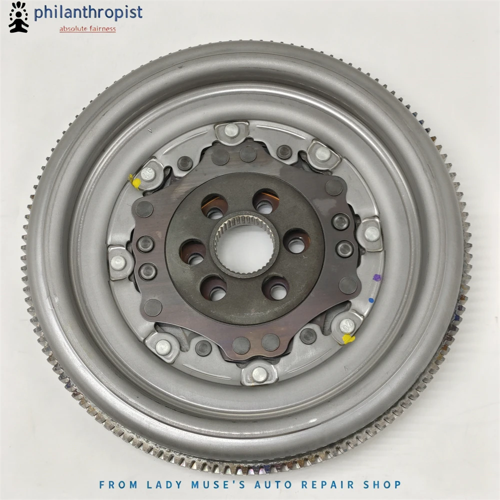 New DQ250 02E DSG Transmission Flywheel 6 8 Hole 129 Teeth 4150732090 for VW Audi 6 Speed High Quality