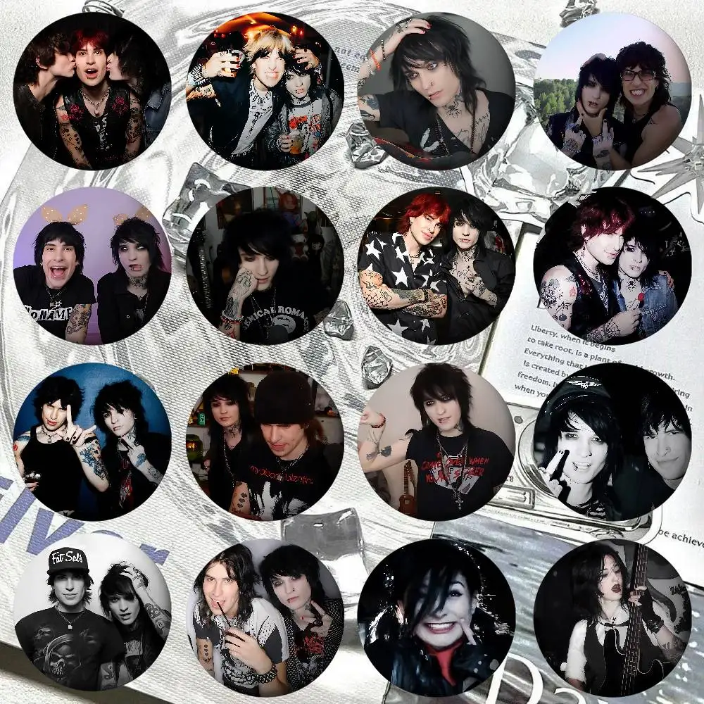 M-Mindless Self Indulgence Badge Pins For Friend, Backpack, Clothing, Collectible Accessories, Jewelry Gift