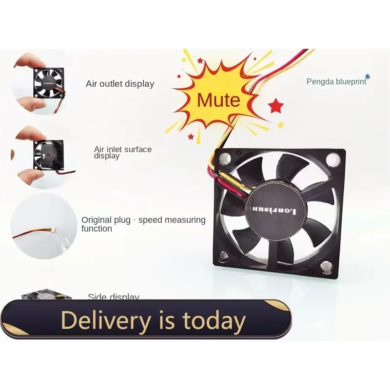 

pa New 3510 silent 3.5CM 12V 0.03A three wire with speed measurement function 35 * 35 * 10mm heat dissipation fan
