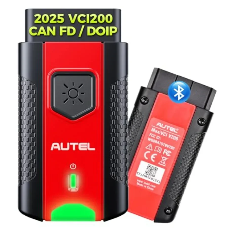 

Беспроводной ключ MaxiVCI V200 VCI200: усовершенствованный разъем OBD2 2,0 2025 года, совместимый с адаптером VCI100 V100 для автомобильной связи