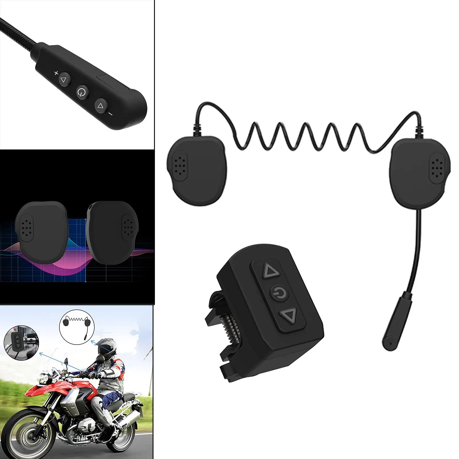 

Motorcycle Bluetooth Headset Earphone Take Off Free Your Hand