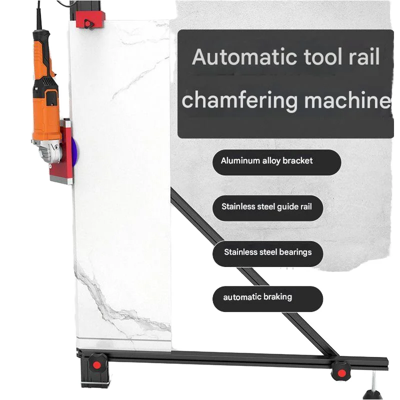 Electric DIY 45 Degree Cutting Machine for Tiles Flatbed Ceramic Marble with Angle Chamfering and Beveling Features