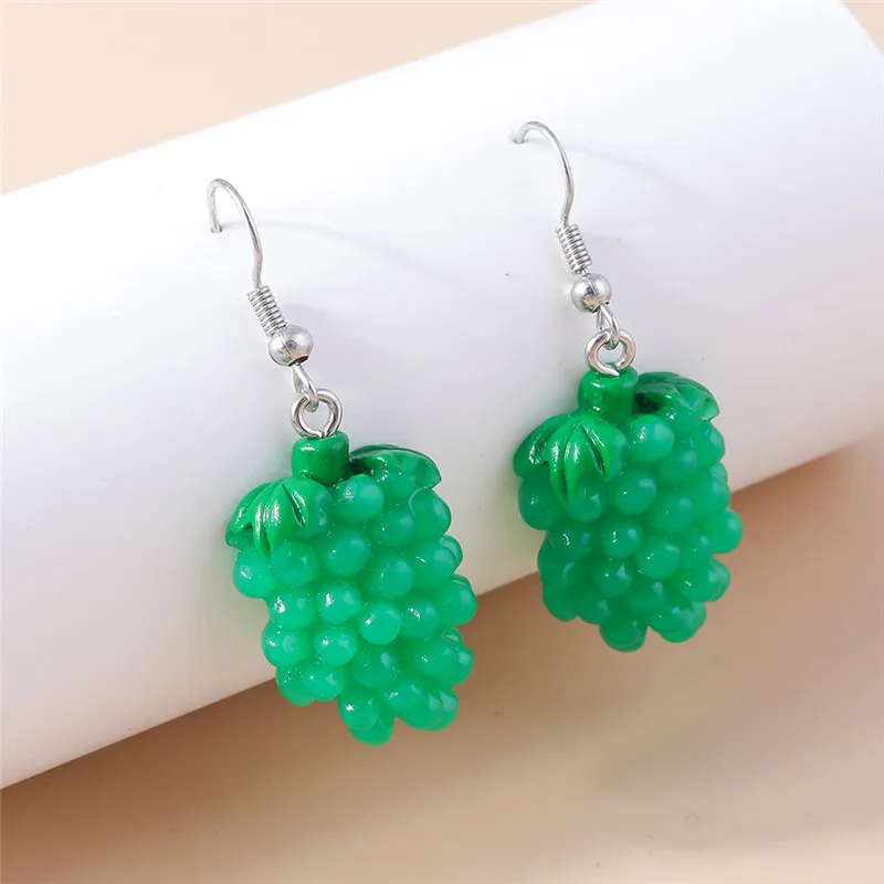 Aihua Cartoon kreative orange Ohrringe für Frauen neue Mode Früchte Ohrringe lustige Schmuck Geschenke – Detail 14