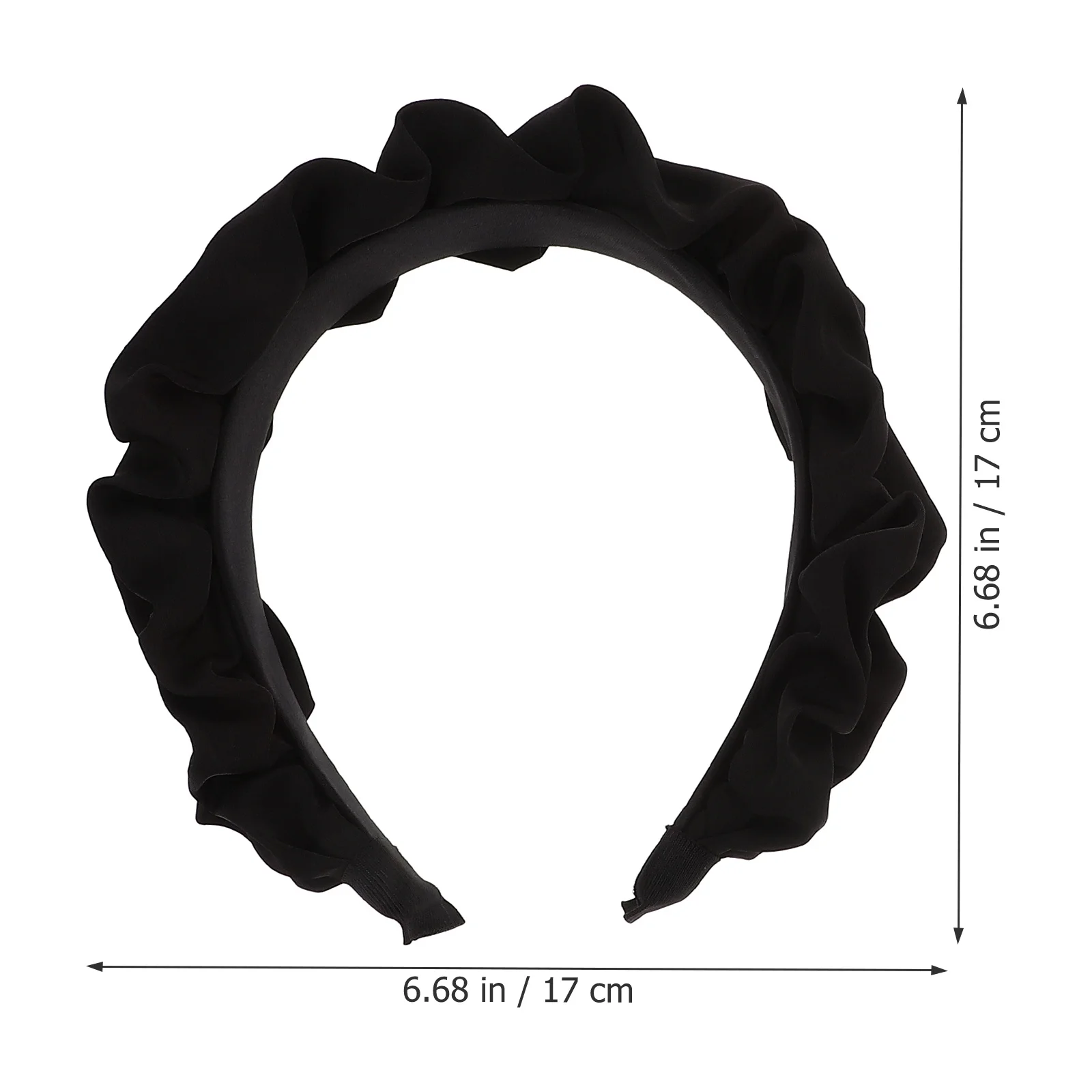 2 pçs grande arco bandana cetim plissado faixa de cabelo larga para mulheres decorativo rosto lavagem acessório de cabelo moda elegante olhar elegante