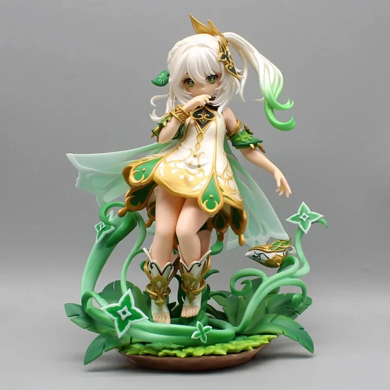 28cm Genshin Impact Nahida Figure Lesser Lord Kusanali figura Pvc Anime Action Figurine Girl Model Collection Toys ornamento regalo