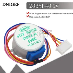 DNIGEF 28BYJ-48 5V DC 5V Stepper Motor ULN2003 Driver Test Module for Arduino 1\64 4-phase 5-wire Gear Motor Step Motor