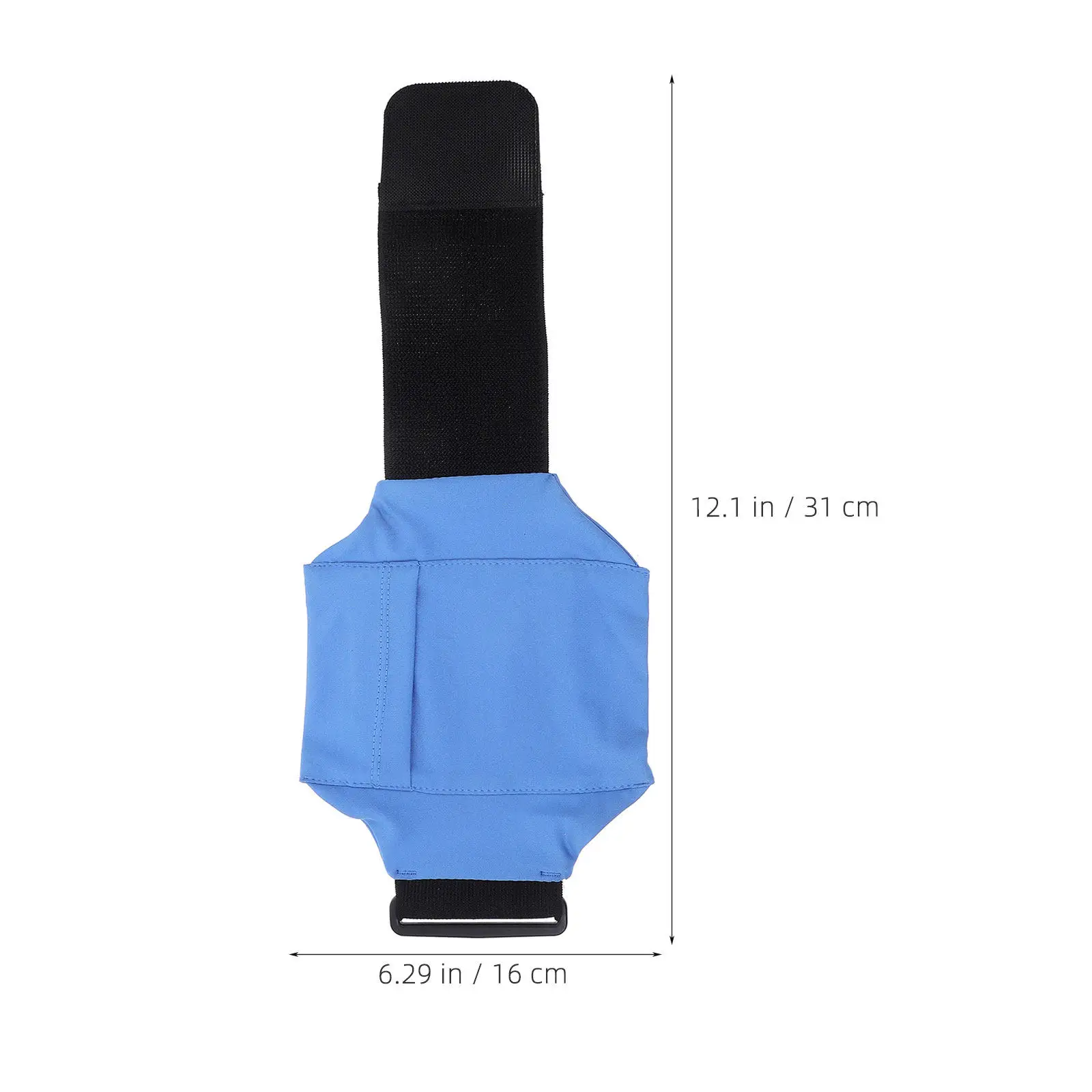 2Pcs Workout Phone Leg Pouch Calf Strap Holder Elastic Running Mobile Phone Bag Sweatproof for Gym Jogging Hiking Sports