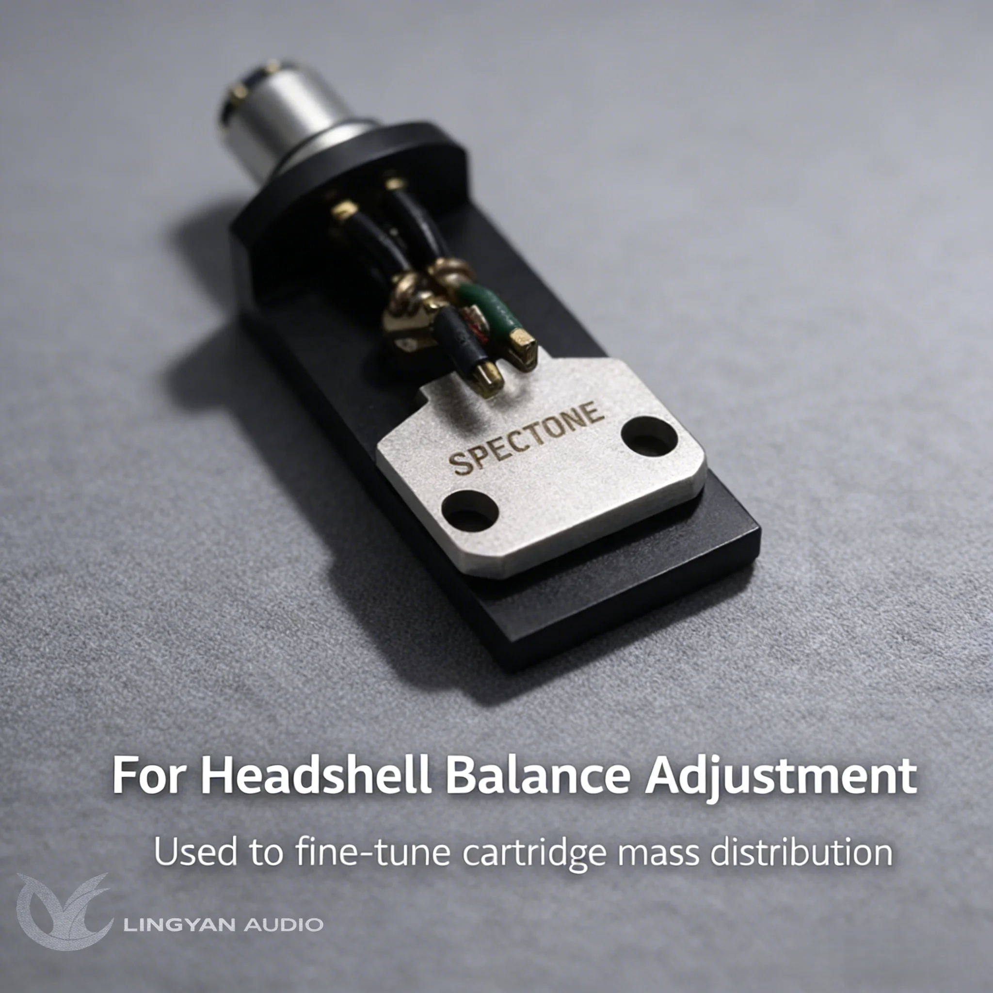 Precision Fine-Tune Balance Weight For SME Systems, 6g Stainless Steel Headshell Part For Tonearm & Cartridge