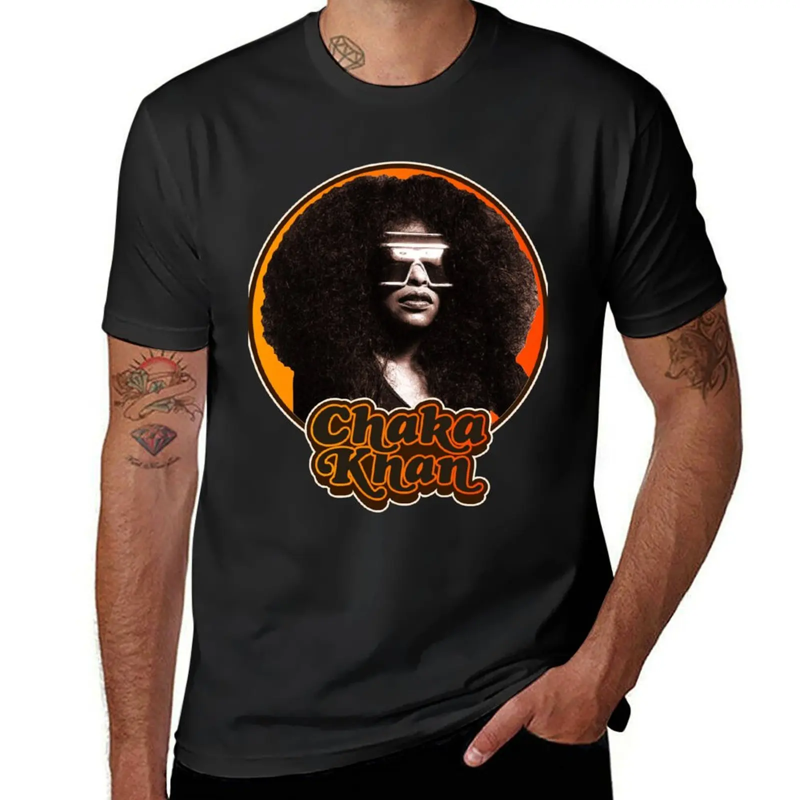 

Retro Chaka Khan Tribute T-Shirt T-Shirt kawaii clothes anime clothes oversizeds mens t shirt