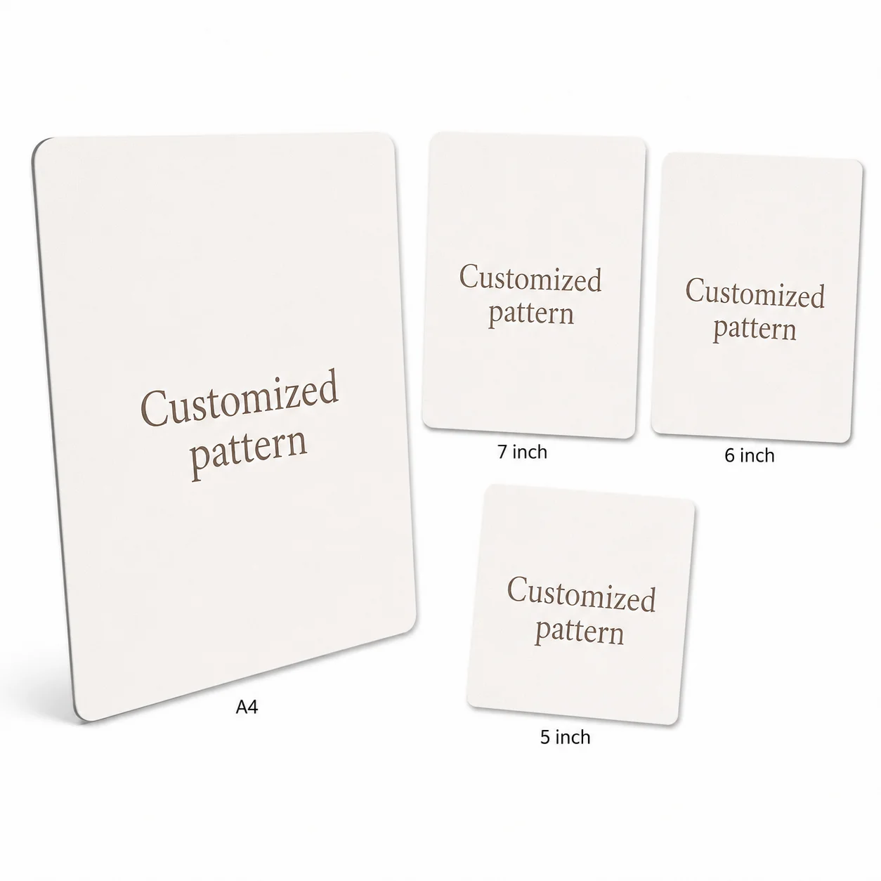 Personalized Custom Photo Paper Magnetic Refrigerator Stickers, Suitable for Daily Decoration, Wedding Decoration, Communion, Baptism, Christmas, and Holidays