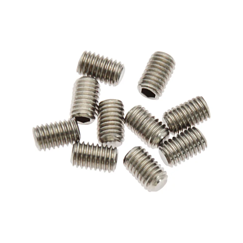 10pcs Surfboard Fin Key Grub Screws Fin Replacement Screws Boat Accessories Corrosion Resistant Surfing Parts Fittings