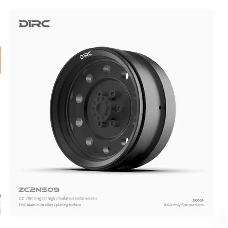 D1RC truck 2.2-inch metal climbing car simulation wheel TRX4 scx10 third-generation (ZC2NS09)