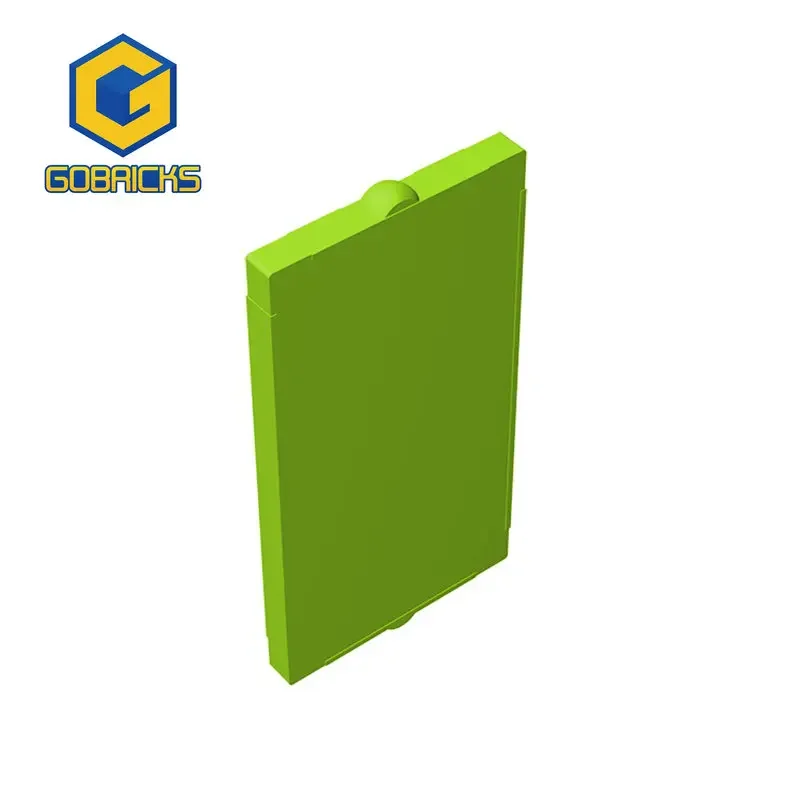 Gobricks 1 Uds. Vidrio MOC para ventana 1x2x3 ladrillos compatibles con modelo 60602 35287 piezas de bloques de construcción juguetes de montaje para niños