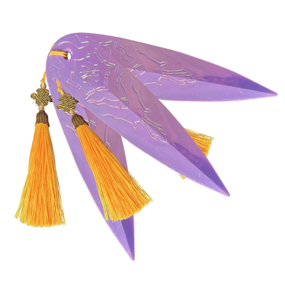 Zoey Weapon Kpop Demon Hunter Gioco di ruolo Prop Arma per freccette Squisiti fan colorati per bambini Accessori per Halloween e Capodanno