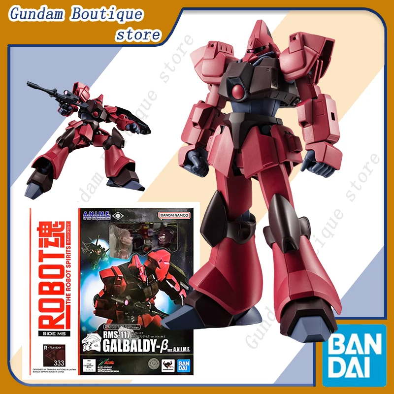 

Bandai Genuine THE ROBOT SPIRITS 333 RMS-117 GALBALDY-β ver ANIME Gundam Anime Action Figure Model Toys Ornaments Gift Children