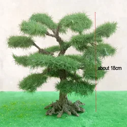 18cm Miniatur simulation Fichten kiefer Modellbaum echte Textur Landschaft grüner Baum Modellbahn Eisenbahn/Eisenbahn Layout