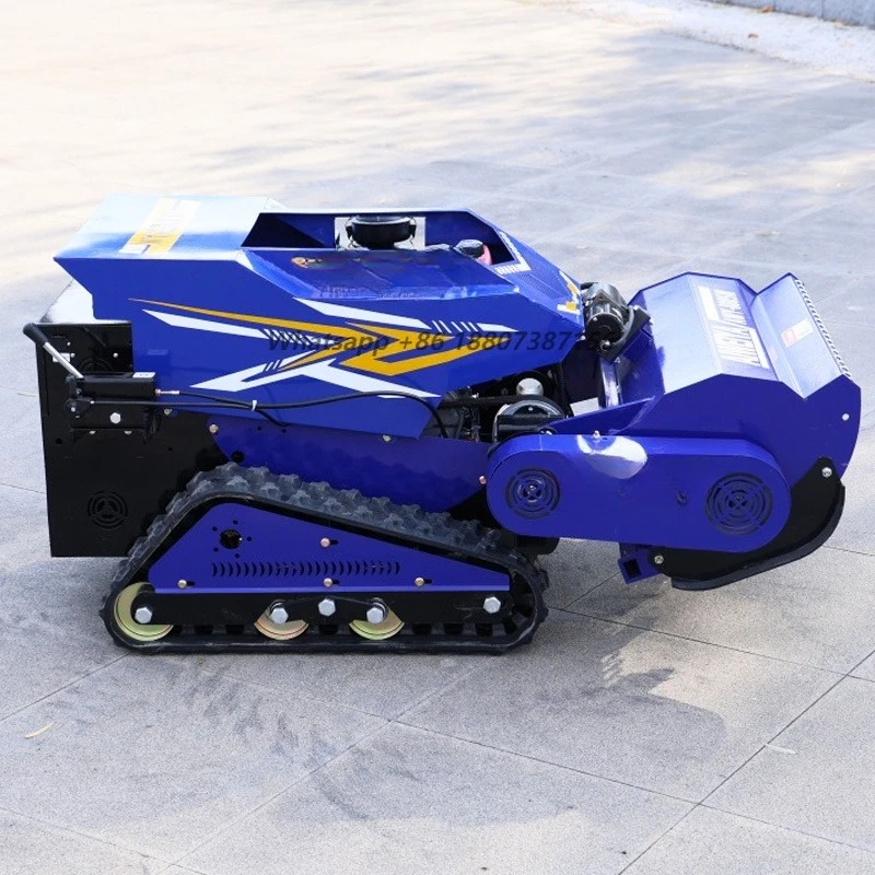High-Quality CE-Certified Agricultural Mower Track-Type Brush Cutter Remote-Controlled Robotic Lawn Mower