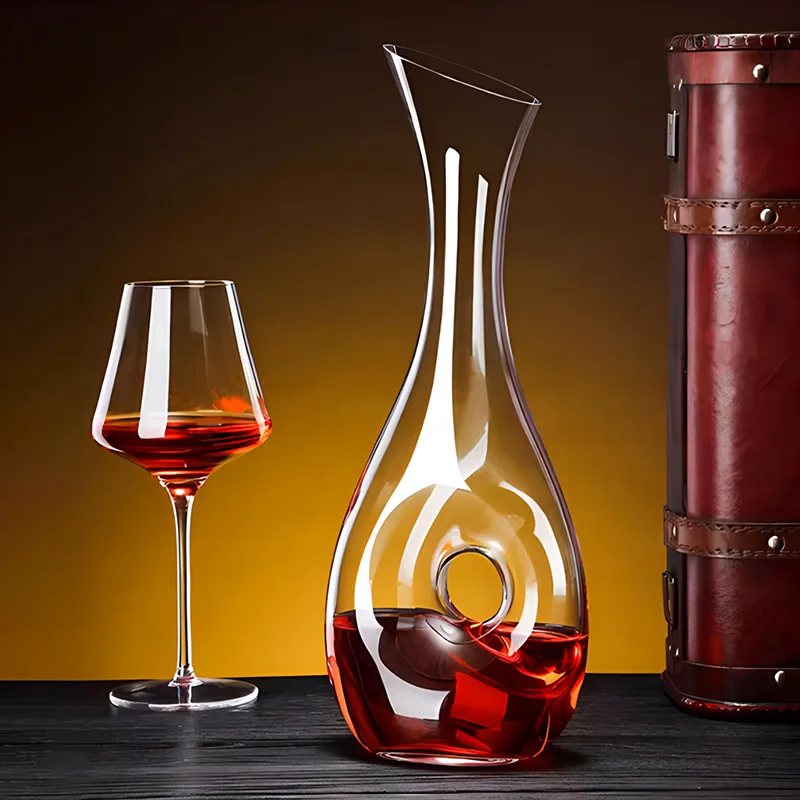 

Cute Wine Decanter Design Snail Style Decanter Red Wine Carafe Lead Free Glass Decanter Superior Wine Aerator