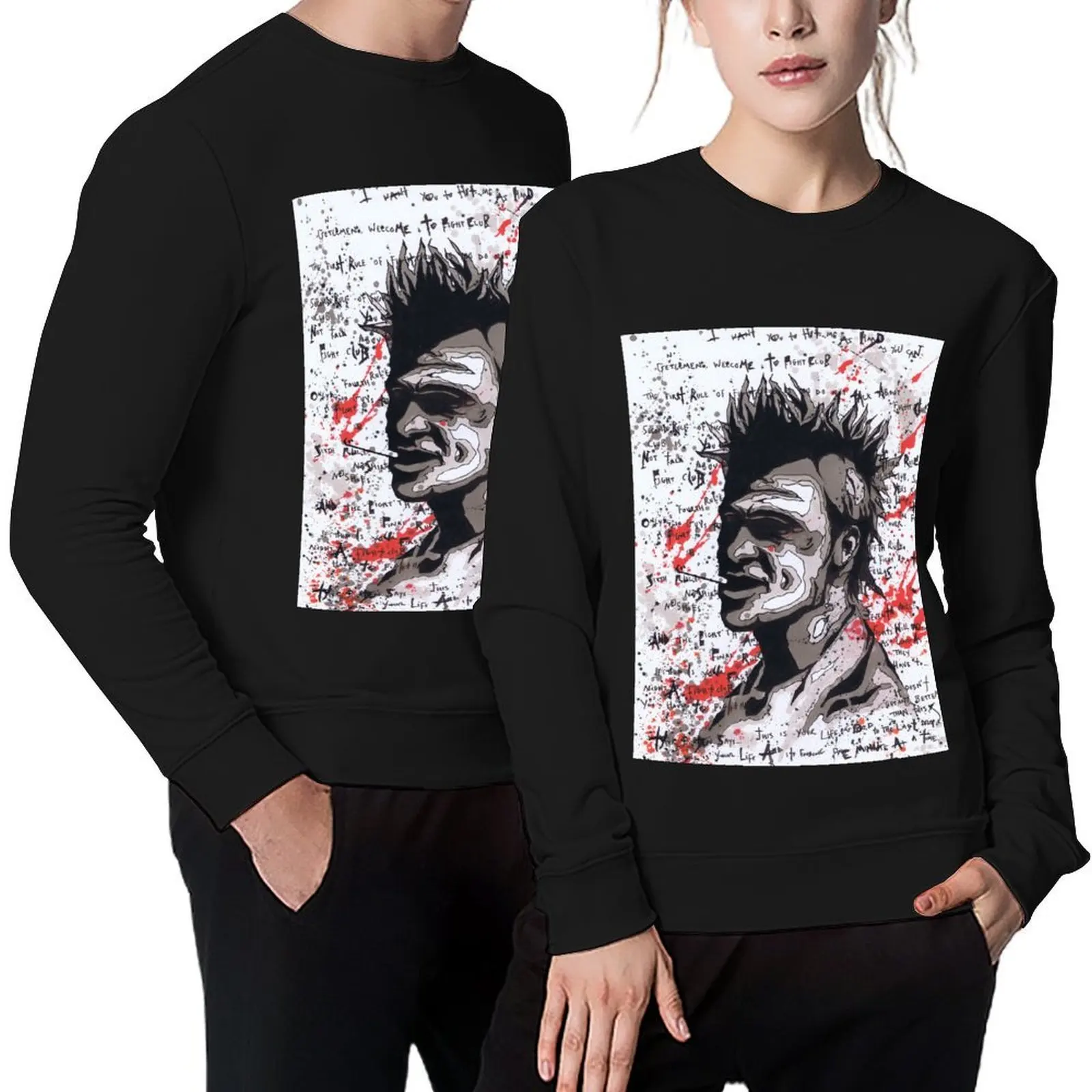 

I Want You To Hit Me As Hard As You Can Pullover mens designer clothes autumn jacket men male clothes men sweatshirt