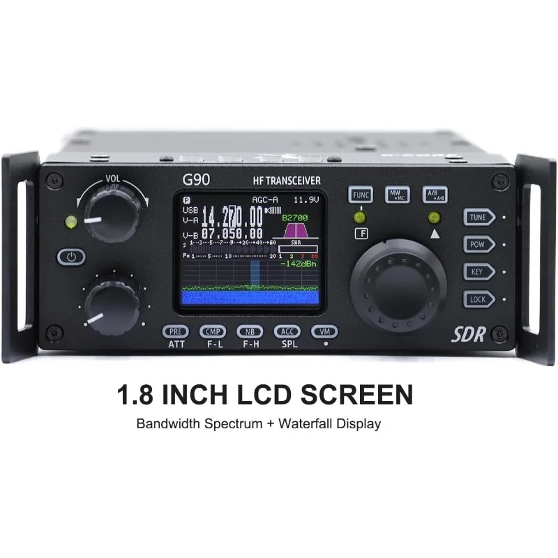 G90 HF Radio SDR 20W SSB/CW/AM Built-in Auto Antenna Tuner New Version image 2