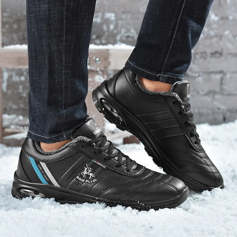 

Non-slip and wear-resistant high-quality daily outdoor fashion casual sports shoes winter warm new men's shoes
