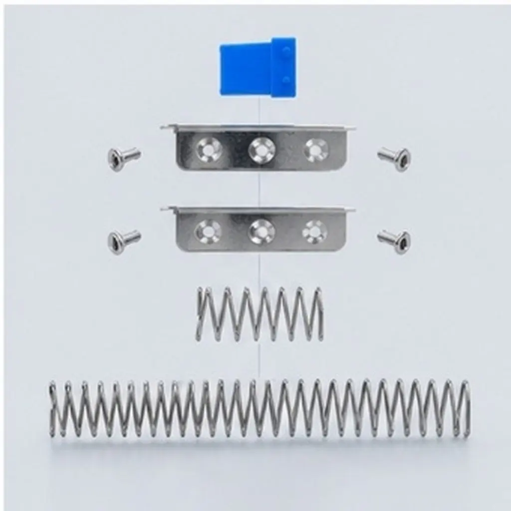 1Set Fabric Cutting Head Flat Spring Guide Precise Cutting Rail Support Industrial Sewing Machine Parts Fabric Cutter Accessory