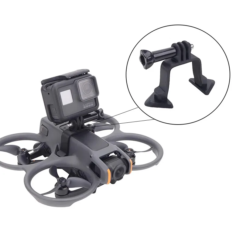 1pcs Sports Camera Expand Base Bracket Mounts Sky Flight Shoot Video for Gopro DJI Action Insta360 Camera for DJI AVATA 2 Drone