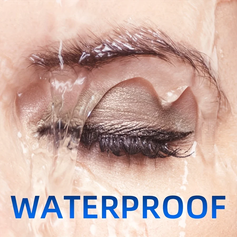 Mascara 2 in 1 a doppia estremità, effetto allungamento e voluminoso delle ciglia, trucco impermeabile a prova di sbavature, aspetto personalizzabile, regalo