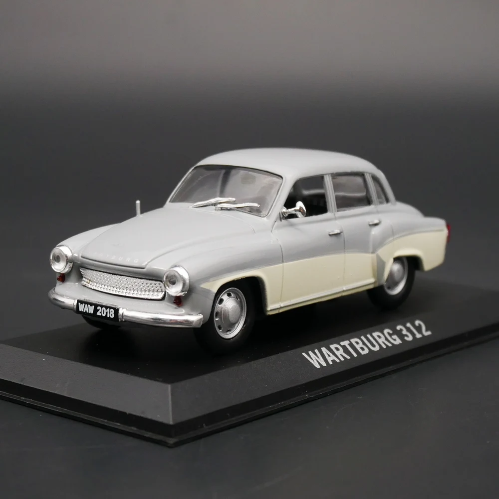 Ixo 1/43 Wartburg 312 Diecast Car Metal Toy Models