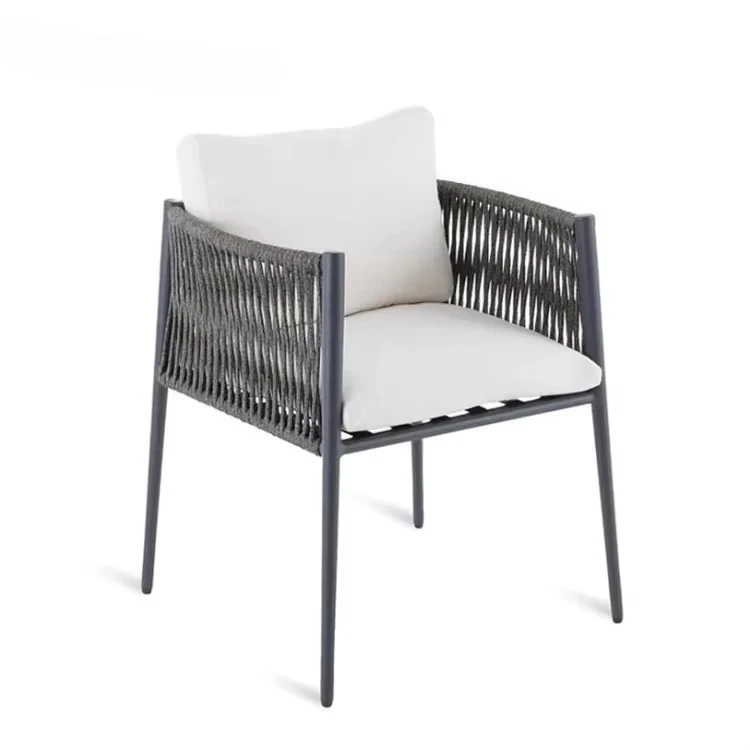 & High Quality Kingart DT06 Durable Lightweight Aluminum Alloy Modern Minimalist Outdoor Sectional Sofa Set Lounge Set