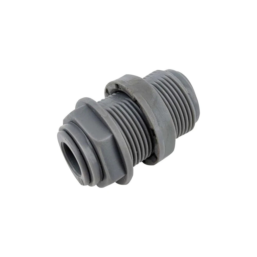 KegLand Duotight – 8mm (5/16”) Female Bulkhead with Locknut Plastic Quick Connect Pipe Hose Connector Fittings fast shipping