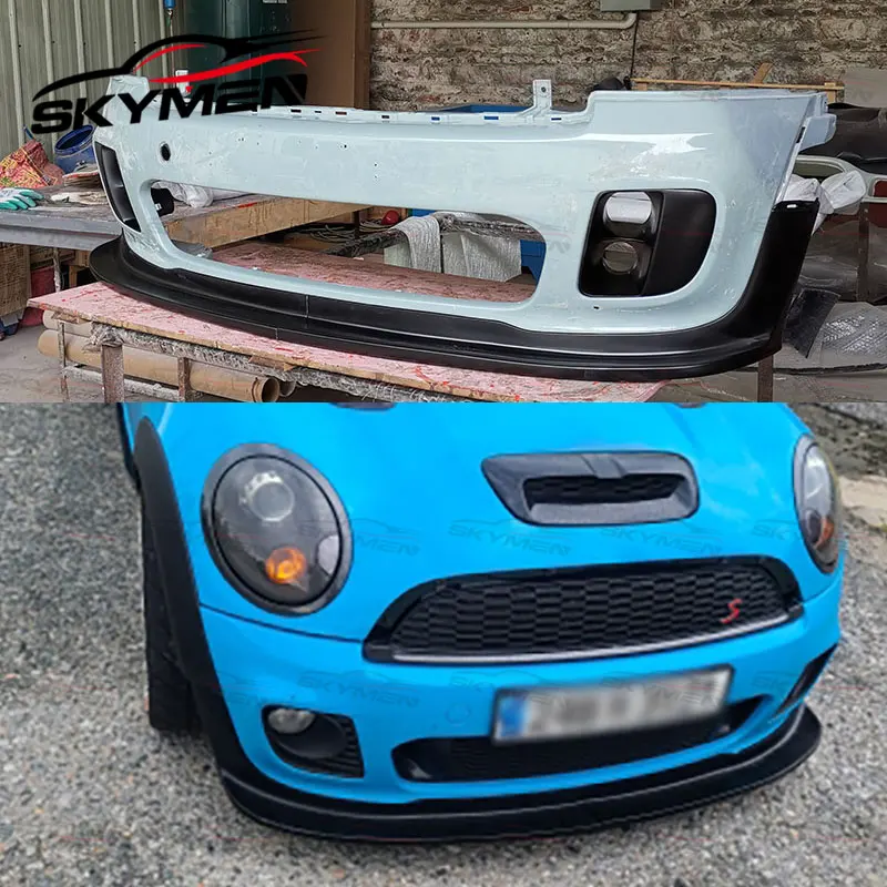 ミニR55.R56フロントリップスポイラー ガルビノ ミニ クーパー R55/R56/R57 前期 フロントリップスポイラー