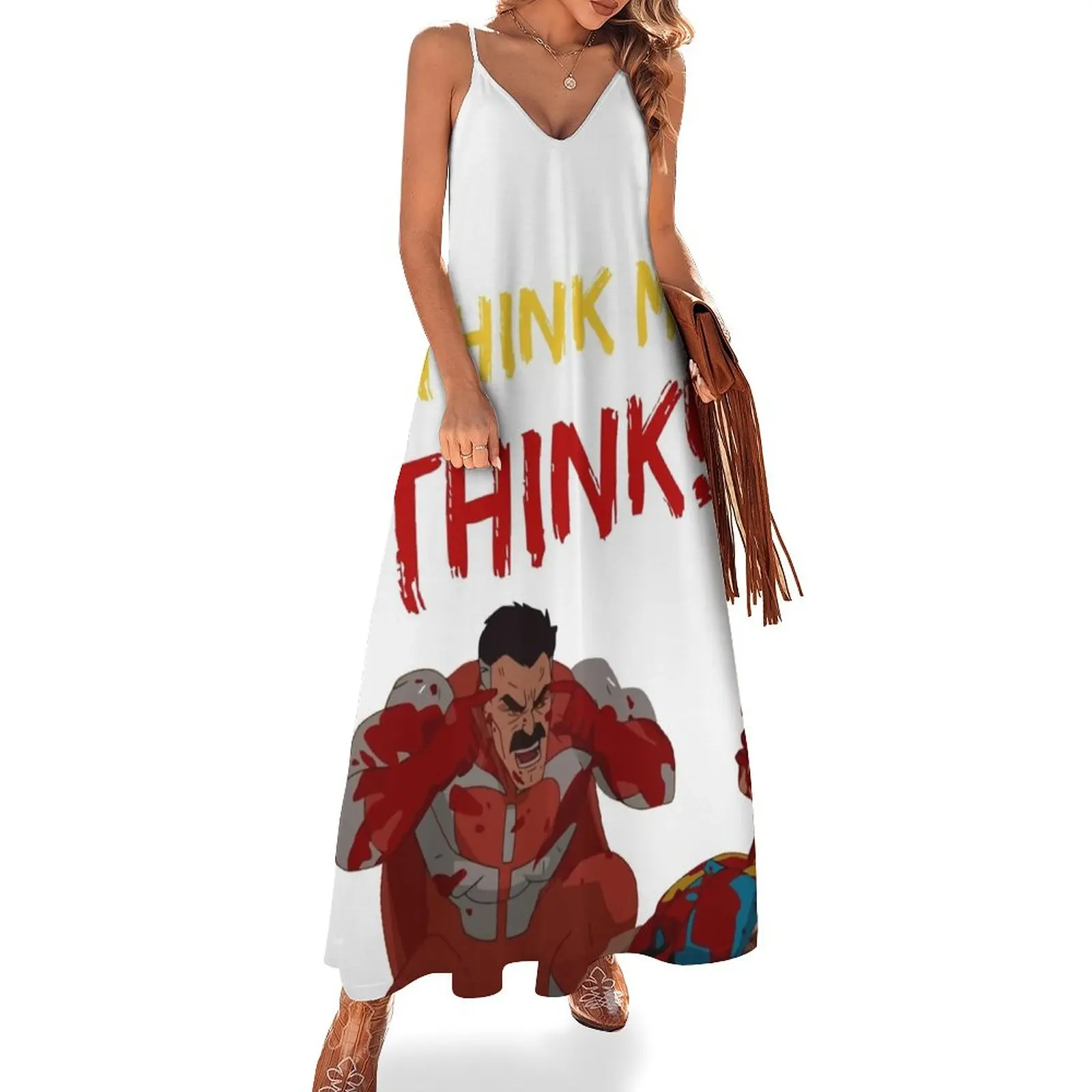 

THINK MARK, THINK! MEME from Invincible Omniman Sleeveless Dress bandage dress birthday dress