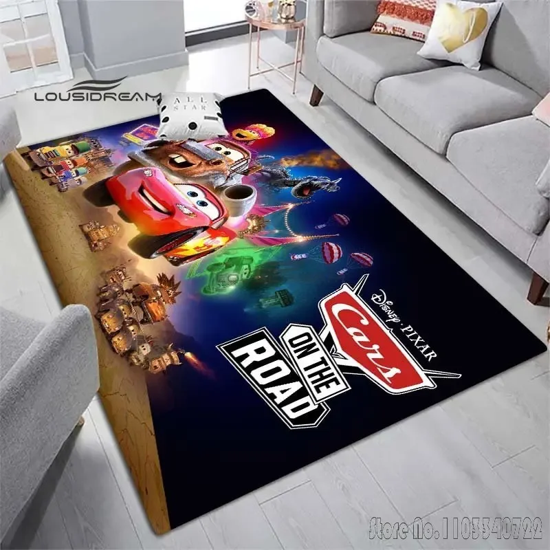 Lightning McQueen 95 Carpets Rug Carpets 80x120cm Decor for Bathroom Kids Floor Mat Living Room Children's Bedroom Sofa