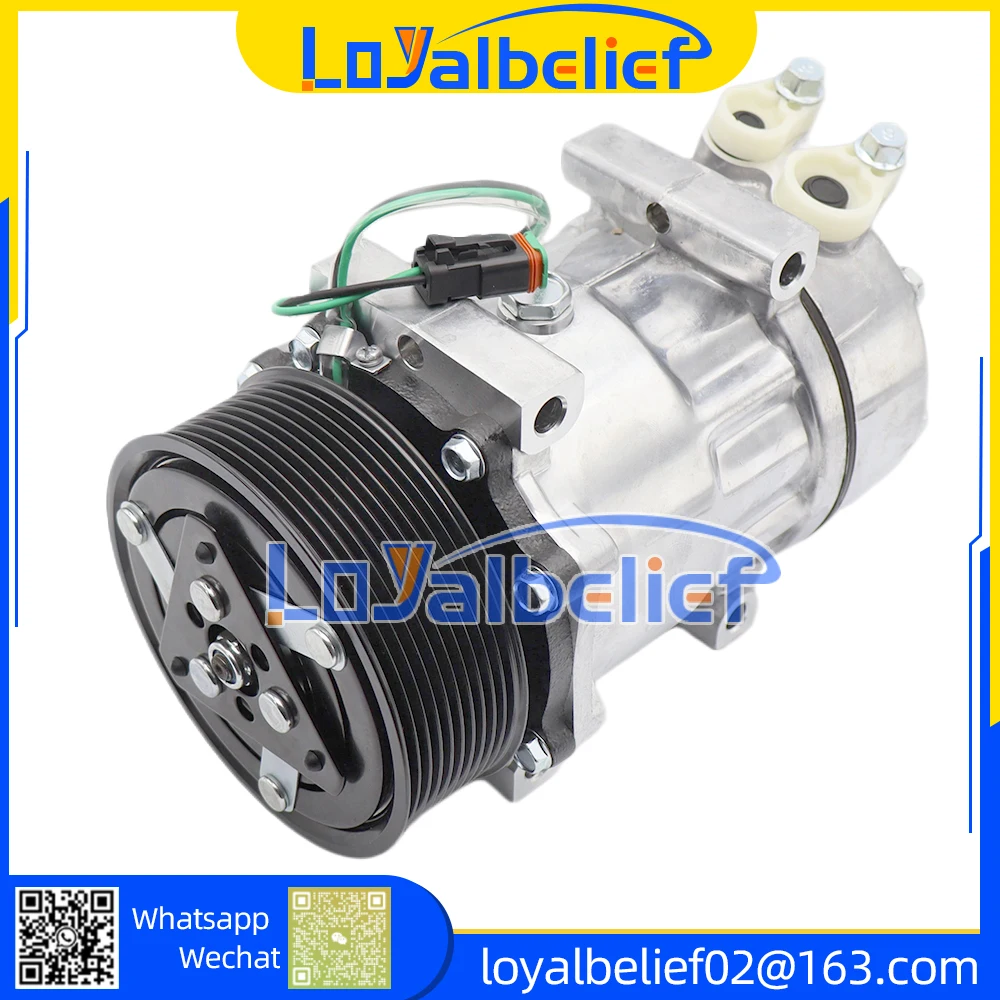 SD7H15 24V AC Compressor for Scania P G R T series R380 R340 G420 R500 R580 R620 1531196 1888032 15504811 18530814 92020227