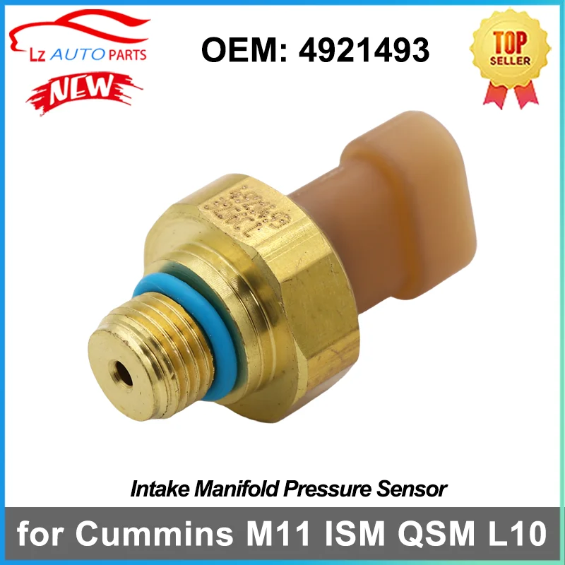 (MAP) capteur de pression absolue du collecteur 4921493 pour moteur Cummins M11 ISM QSM L10 3330141 904-7133 température de pression de suralimentation