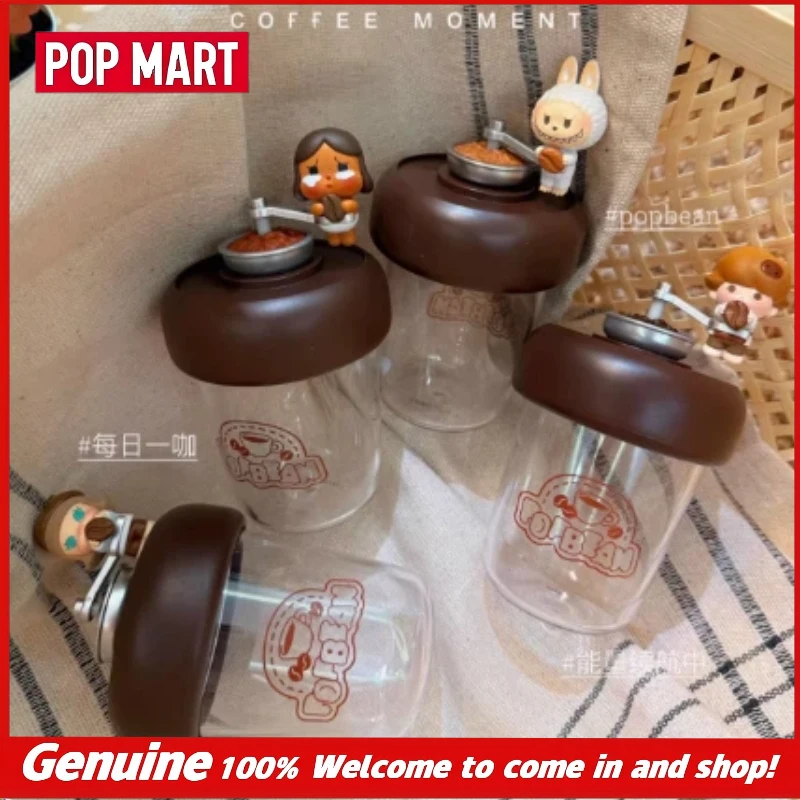 

Genuine POPMART Pocket Pop Coffee Factory Series: Illuminating the Night Sky Blind Box Bottle Cute Grain Bottle Storage Bottle