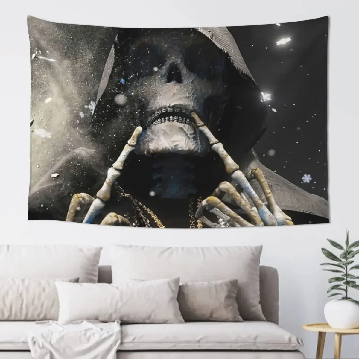 

Big Grim reaper,big scarr Tapestry Room Decore Aesthetic Kawaii Room Decor Tapestry