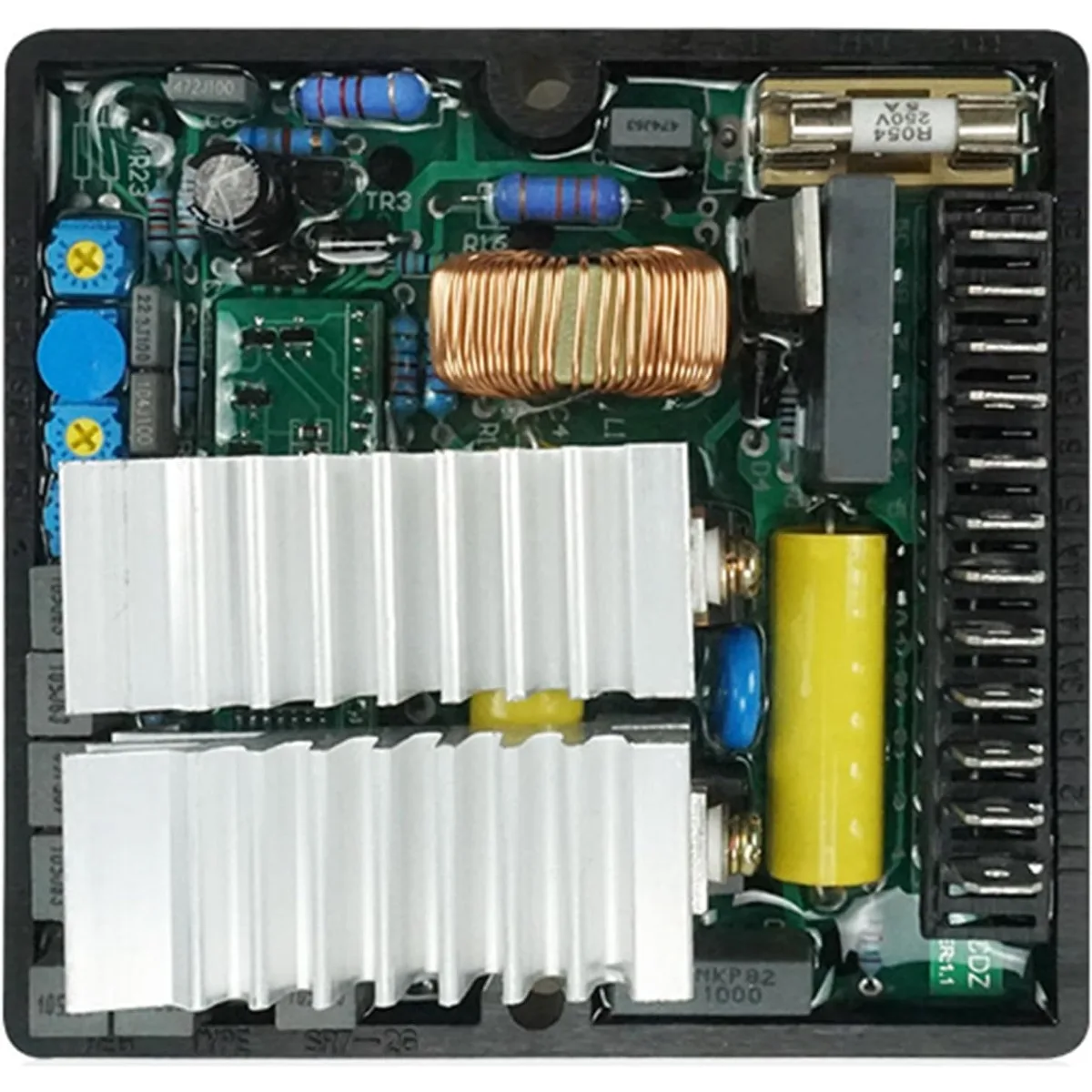 AVR SR7 SR7-2G Automatic Voltage Regulator Compatible for Brushless AC Generator Alternator Genset Volt Regulation view 2